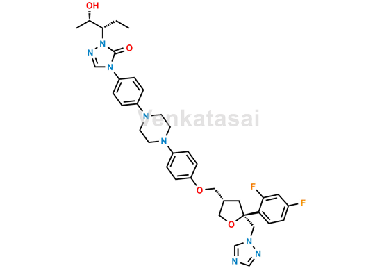 Picture of Posaconazole Diastereoisomer 9 (S,S,S,S)