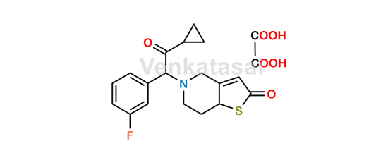 Picture of Prasugrel meta-Fluoro Isomer Thiolactone Oxalate