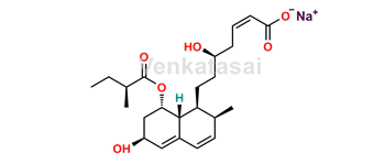 Picture of Pravastatin 2,3-Anhydro Acid Sodium Salt