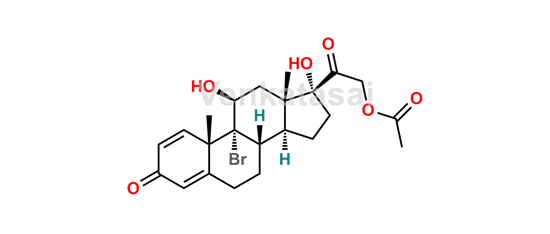 Picture of 9- Bromo Prednisolone Acetate