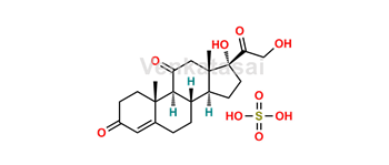 Picture of Prednisone EP Impurity A Sulfate salt