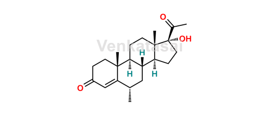 Picture of Medroxyprogesterone (Medroxyprogesterone EP Impurity B)