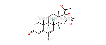 Picture of 6-Bromo-delta 6-chloro-acetoxyprogesterone
