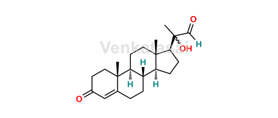 Picture of Progesterone 20-Hydroxy Impurity (Pregn-4-ene-20-Carboxaldehyde)