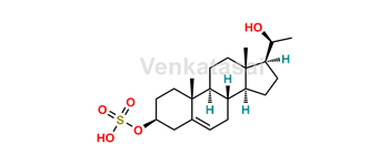 Picture of Pregn-5-ene-3,20-diol monohydrogen sulfate