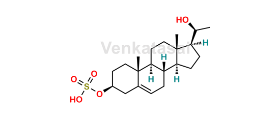 Picture of Pregn-5-ene-3,20-diol monohydrogen sulfate