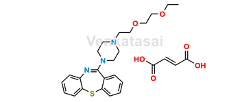 Picture of Quetiapine Ethyl Ether (Fumarate)