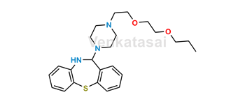 Picture of 2-[2-(4-Dibenzo[b,f] [1,4]thiazepine-11-yl-1-piperazineyl)ethoxyl]-1-ethyl Ethanol