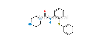 Picture of Quetiapine Impurity III (N-[2-(Phenylthio)phenyl]-1-piperazinecarboxamide)