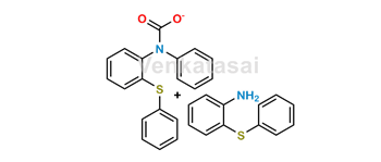 Picture of 2-amino biphenyl sulphide and phenyl-2-(phenylthio)-phenylcarbamate