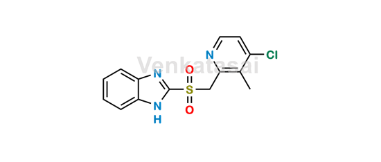 Picture of Rabeprazole 4-Chloro Analog Sulfone