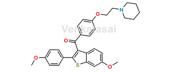 Picture of Raloxifene Dimethoxy Impurity