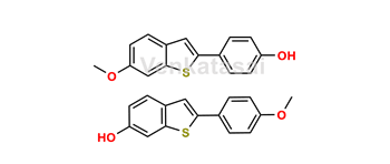 Picture of Raloxifene (Mixture of Impurity  8 & 9)