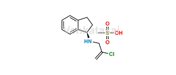 Picture of 2-Chloro Rasagiline Methanesulfonate Impurity
