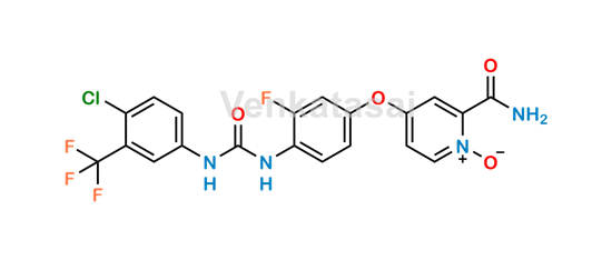 Picture of N-Desmethyl Regorafenib N-Oxide