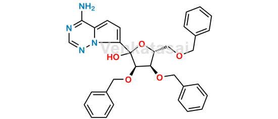 Picture of Remdesivir O-Desphosphate Tri-OBn Impurity