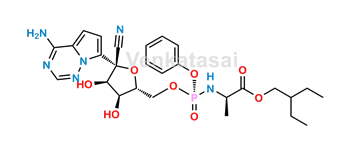 Picture of Remdesivir R-P D-alanine isomer