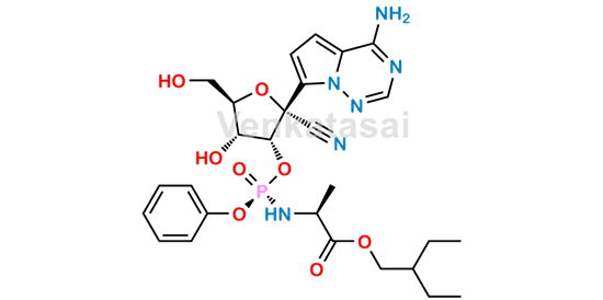 Picture of Remdesivir 5’-Desphosphate 2’-O-[(S)phosphate]