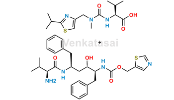 Picture of Mixture of Ureidovaline and N-deacylvaline Ritonavir