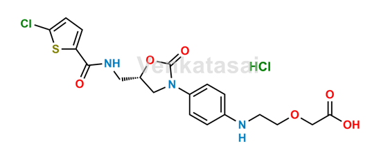 Picture of Rivaroxaban Open-Ring Acid Impurity (HCl salt)