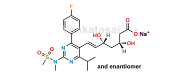 Picture of Rosuvastatin EP Impurity B (Sodium Salt)