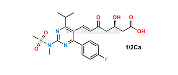 Picture of Rosuvastatin EP Impurity C (Calcium Salt)