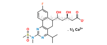 Picture of Rosuvastatin EP Impurity H (Calcium Salt)