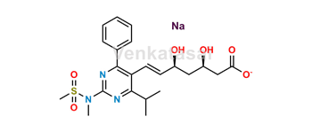 Picture of Rosuvastatin EP Impurity M (Sodium salt)