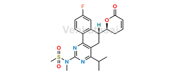 Picture of Rosuvastatin (6R)-Anhydro Lactone Impurity