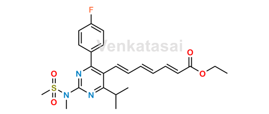 Picture of Rosuvastatin 2,3,4,5-Dianhydro Acid Ethyl Ester