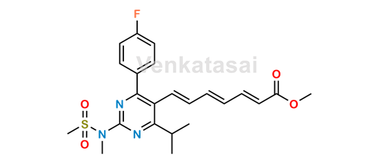 Picture of Rosuvastatin 2,3,4,5-Dianhydro Acid Methyl Ester