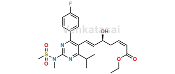 Picture of Rosuvastatin 2,3-Anhydro Acid Ethyl Ester