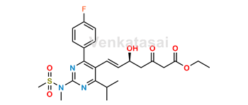 Picture of Rosuvastatin 3-Oxo Acid Ethyl Ester