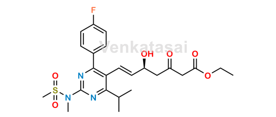 Picture of Rosuvastatin 3-Oxo Acid Ethyl Ester