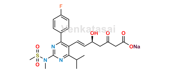 Picture of Rosuvastatin 3-Oxo Acid Sodium Salt