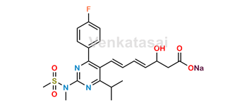 Picture of Rosuvastatin 4,5-Anhydro Acid Sodium Salt