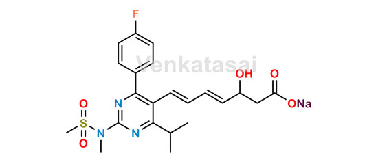 Picture of Rosuvastatin 4,5-Anhydro Acid Sodium Salt