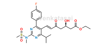 Picture of Rosuvastatin 5-Oxo Acid Ethyl Ester