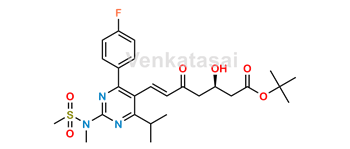 Picture of Rosuvastatin 5-Oxo Acid t-Butyl Ester