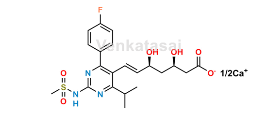 Picture of Rosuvastatin N-Desmethyl Impurity