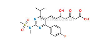 Picture of 5-Hydroxy-3-keto Rosuvastatin