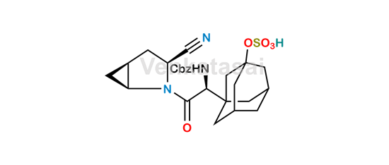 Picture of Saxagliptin N-Carboxybenzyl O-Sulfate