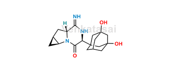 Picture of (1aS,4S,6aR,7aS)-6-Amino-4-(3,5-dihydroxytricyclo[3.3.1.13,7]dec-1-yl)-1,1a,4,6a,7,7a-hexahydro-3H-cyclopropa[4,5]pyrrolo[1,2-a]pyrazin-3-one