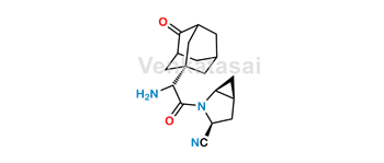 Picture of 3-Deshydroxy 3-Keto Saxagliptin