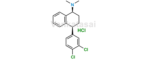 Picture of Sertraline Dimethyl Impurity HCl