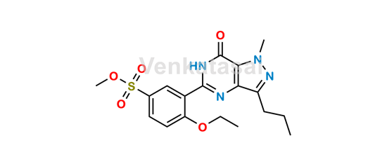 Picture of Sildenafil Methyl Sulfonate Ester Impurity