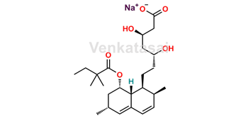 Picture of Simvastatin EP Impurity A  (Sodium Salt)