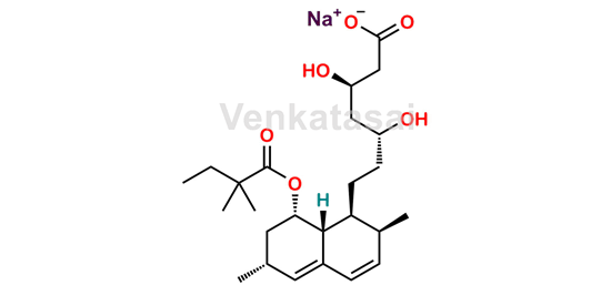 Picture of Simvastatin EP Impurity A  (Sodium Salt)