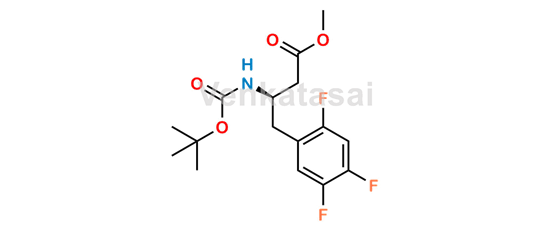 Picture of (R)-Sitagliptin N-Boc-Methyl-Ester Impurity