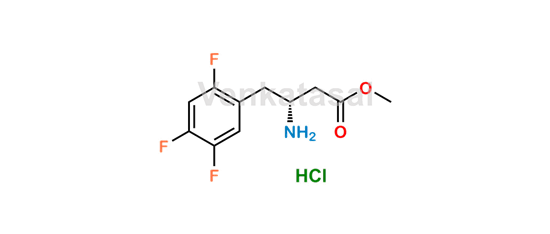 Picture of (R)-Sitagliptin Methyl-Ester Impurity Hydrochloride Salt